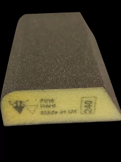 ESPONJA ABRASIVA GRANO BISELADA 240 1 UN