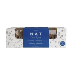 Crackers de Datiles y Almendras