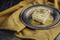 Queso Cabra Oliva Oregano