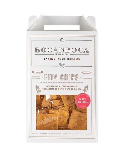 Pita Chips Tomate Albahaca 200 grs.