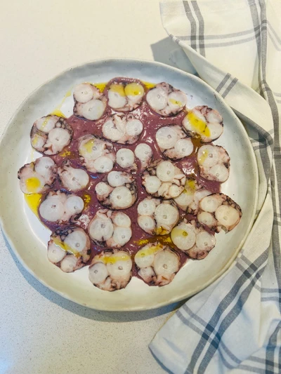Tiradito de Pulpo