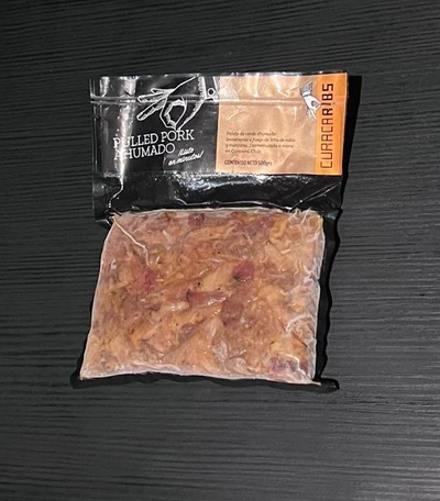 Pulled Pork Curacaribs 550 grs.