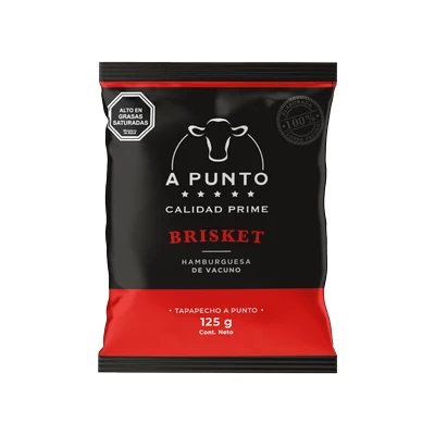 Hamburguesa Brisket 125 grs.