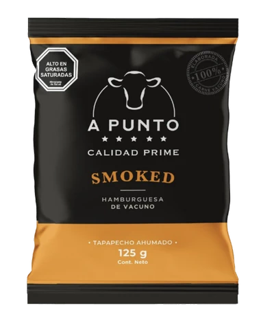 Hamburguesa Smoked 125 grs.