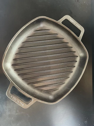 Sarten grill precurado cuadrado 25x25
