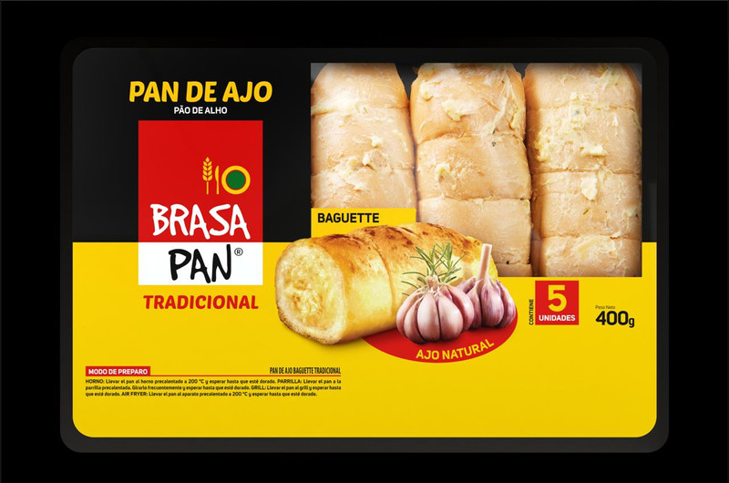 Pan de Ajo Natural