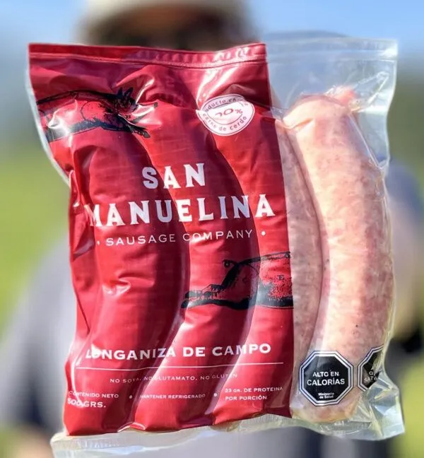 Longaniza de campo San Manuelina