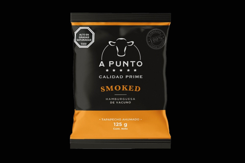 Caja Hamburguesa Smoke 125 grs. A Punto, 36 Unidades. (Despacho 72 hrs)