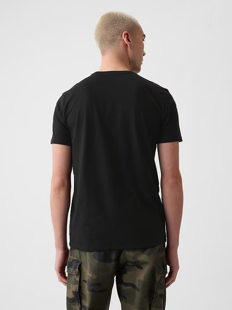 Jersey Crewneck T-Shirt True Black