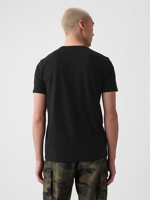 Jersey Crewneck T-Shirt True Black - cn55768095.jpg