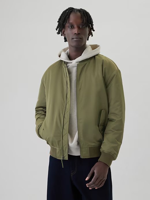 Relaxed Bomber Jacket - cn55990592.jpg