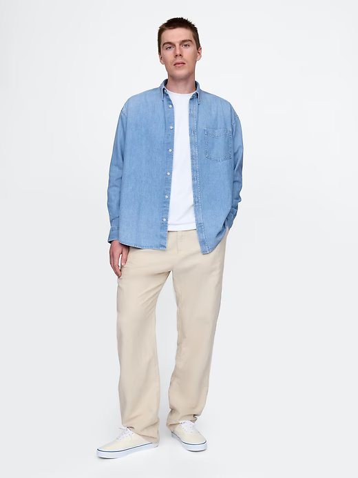Denim Big Shirt light indigo - cn57221484.jpg