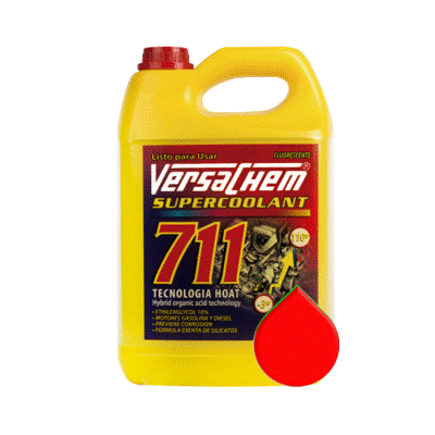 711 Refrigerante Coolant -3°C 3,7 lts Rojo