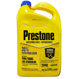 Anticongelante + Refrigerante Prestone al 35% 3,78 lts