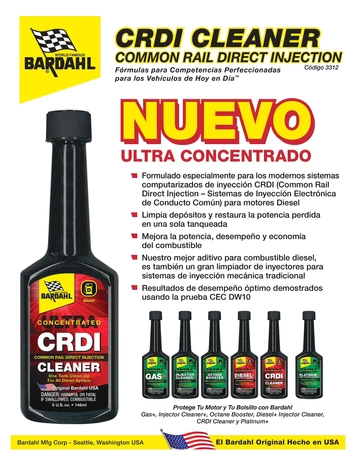 Diesel CRDI Cleaner / Limpia Inyectores Diesel CRDI 148 ml