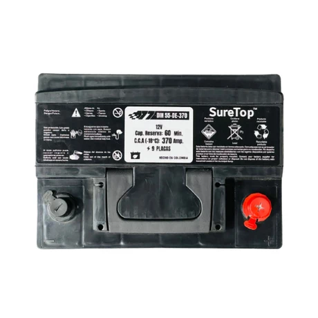 Batería A77 55AH - 370 CCA Der