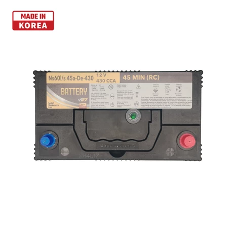 Batería A77 Korea  45AH - 430 CCA Der