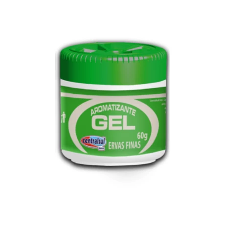 Aromatizante Gel Pote Mix 60gr (12 Unid.)