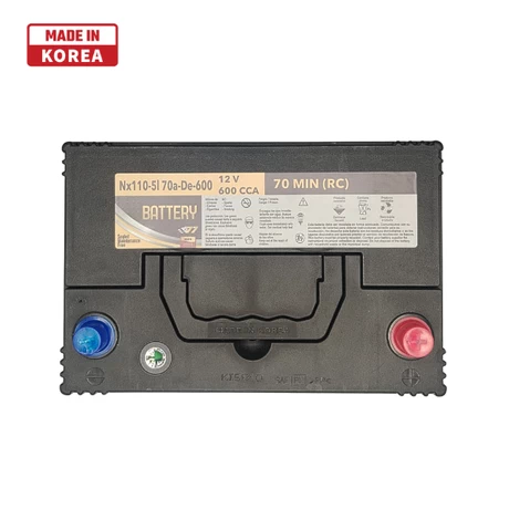 Batería A77 Korea 70AH - 600 CCA Der