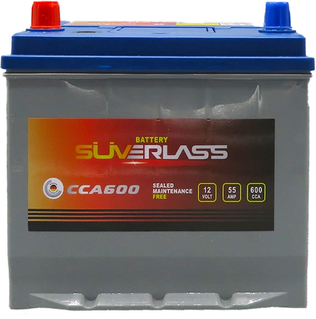 Batería Suverlass 55AH - 600 CCA Izq
