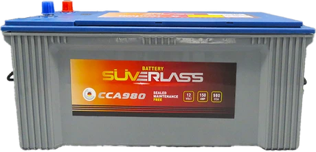Batería Suverlass 150AH - 980 CCA Izq