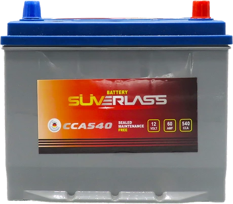 Batería Suverlass 60AH - 540 CCA Der