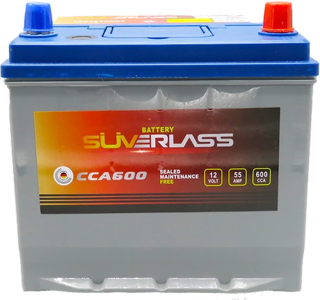 Batería Suverlass 55AH - 600 CCA Der