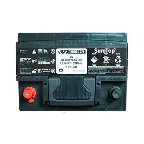Batería A77 55AH - 370 CCA Izq