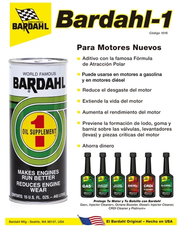 B1 Oil Supplement / Fortificador de Aceite 443 ml