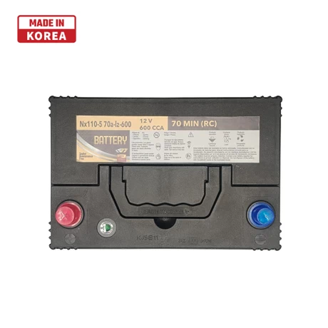 Batería A77  Korea 70AH - 600 CCA Izq