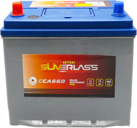 Batería Suverlass 70AH - 660 CCA Izq