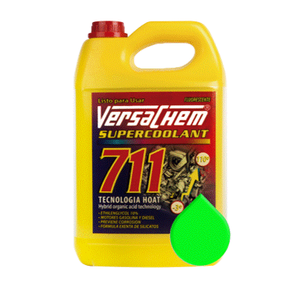 711 Refrigerante Coolant -3°C 3,7 lts Verde