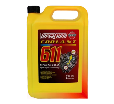 611 Refrigerante Coolant -1°C 3,7 lts Rojo