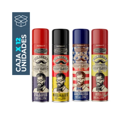 Silicona Perfumada Aerosol Mix Mediterráneo (400 ml)