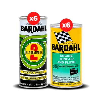 PACK BARDAHL Limpieza y Protección de Motor / Gasolina - Diesel