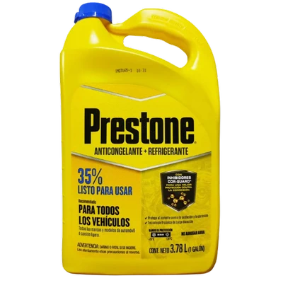 Anticongelante + Refrigerante Prestone al 35% 3,78 lts