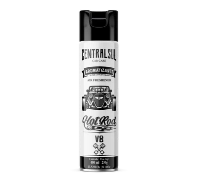Aromatizante Hot Rod V8 (Negro) 400 ml