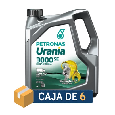 Urania 3000 SE 15W40 4 lts (6x4)