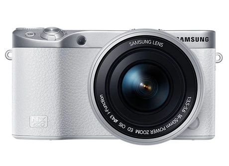 Samsung NX NX500 + OIS 16-50mm MILC 28,2 MP BSI CMOS 6480 x 4320 Pixeles Blanco