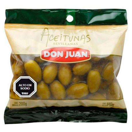 Aceituna Don Juan Sevillana 340  gr