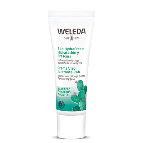 Crema facial hidratante 24 hrs Cactus 30 ml, Weleda