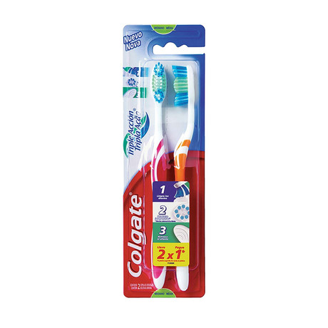 Cepillo Colgate Triple Acción 2x1