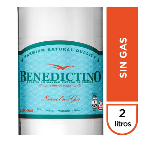 Benedictino Sin Gas 2 L