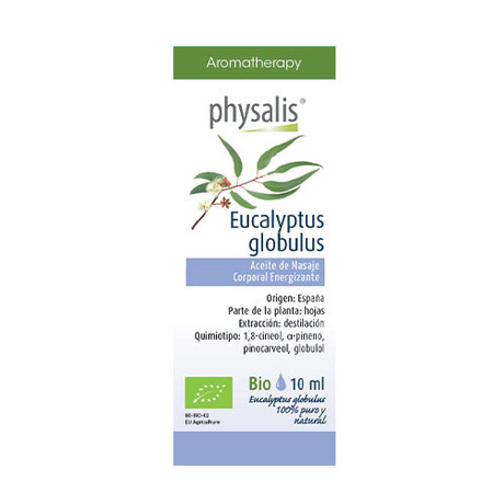 Aceite esencial Eucalyptus orgánico 10 mL - Physalis®