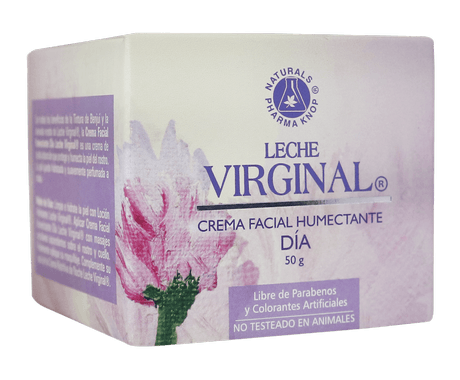 Crema Facial Humectante Día sin parabenos - Leche Virginal®
