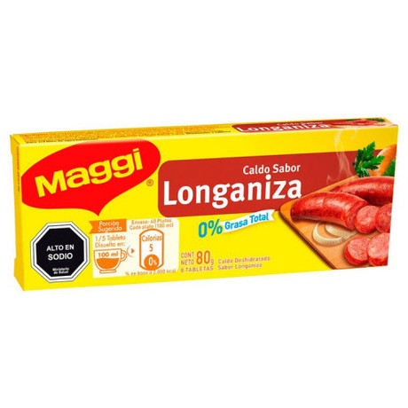 Caldo Maggi Longaniza 8 und