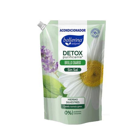 Acondicionador Ballerina Detox Hierba Doypack 900 ml