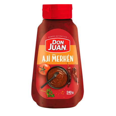 Ají Don Juan Merkén botella 240 gr