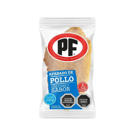 Apanado De Pollo PF 100 Grs