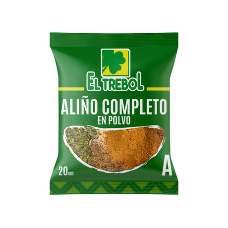 Aliño Completo El Trebol 20 gr